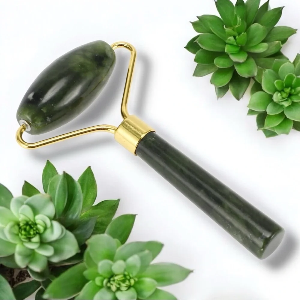 My Beauty Spot Professional Care Collection Natural Green Jade Facial Roller